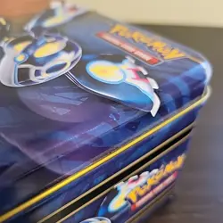 BOX ONLY Pokemon 2014 Treasure Chest Lunchbox Tin Primal Kyogre & Groudon - Image 5