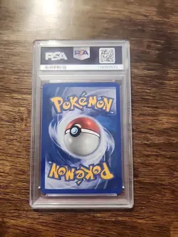 Squirtle 64/100 Crystal Guardians Reverse Holo Pokemon Psa 9 - Image 2