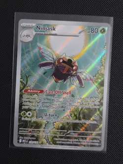 Pokemon TCG Ninjask Mega Evolution Illustration Rare IR English 137/132 - Image 1