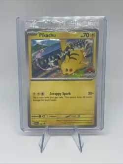 Pikachu - SVP190 - Pokemon Scarlet & Violet Promo SEALED Ultra Rare Holo NM - Image 1