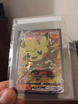 Pokemon Goku Pikachu Vcos Full Alt Art High Quality Near Mint v2 Fan Art - Image 1