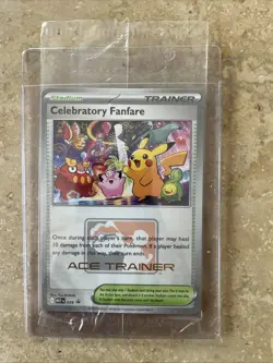 SEALED Celebratory Fanfare • NM • 2025 Ace Trainer Reward Promo • Pokemon TCG - Image 1