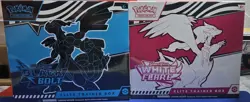 Pokemon Black Bolt and White Flare Elite Trainer Box ETB Set of 2 - Image 1