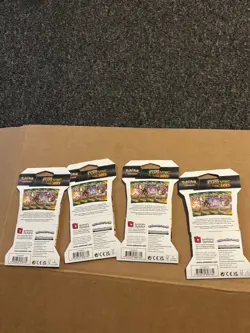 4x Brand New Pokemon Sleeved Booster Packs - Evolving Skies - Image 2