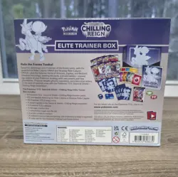 Pokemon Sword & Shield Chilling Reign ETB [Ice Rider Calyrex] - Sealed - Image 2