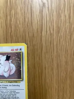 Pokemon TCG Clefairy Base Set 5/102 Holo Unlimited Holo Rare - Image 3