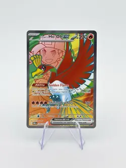 Ethan's Ho-Oh ex 209/182 Pokemon TCG SV10: Destined Rivals NM - Image 1