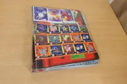 Vintage POKEMON 1999 Topps TV Animation Series 1 Binder Folder Bundle + Holos - Image 2