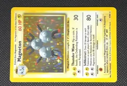 Pokemon TCG Magneton Base Set 9/102 Unlimited Holo Rare LP- - Image 3