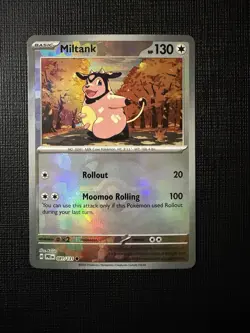 Miltank 081/131 Pokemon Prismatic Evolutions Master Ball Reverse Holo NM - Image 1