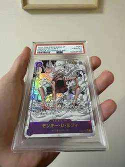 MANGA ALT ART GEAR 2 MONKEY D. LUFFY One Piece 2025 EB02 Anime 25th #061 PSA 10 - Image 5