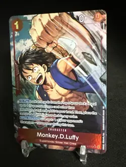 Monkey.D.Luffy - OP14-013 (Alternate Art) OP14-013 The Azure Sea's Seven Foil - Image 2