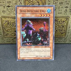 Yugioh Tribe-Infecting Virus MFC-076 Super Rare 1st Edition NM - Image 1