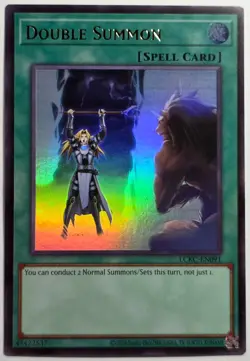 Yugioh Double Summon LCKC-EN091 Ultra Rare Unlimited - Image 1