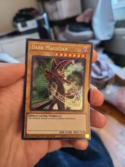 Yugioh Dark Magician CT14-EN001 Limited Secret Rare - Image 1