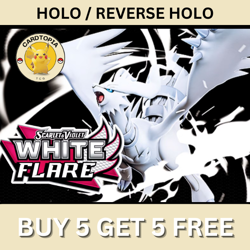 Pokemon - White Flare - Holo / Reverse Holo - Choose your own - Multi-Buy - Image 1
