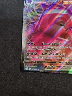 Pokemon TCG Gengar VMAX 157/264 Swsh08: Fusion Strike Holo Card Mint Condition - Image 2