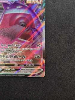 Pokemon TCG Gengar VMAX 157/264 Swsh08: Fusion Strike Holo Card Mint Condition - Image 3