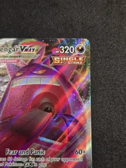 Pokemon TCG Gengar VMAX 157/264 Swsh08: Fusion Strike Holo Card Mint Condition - Image 4