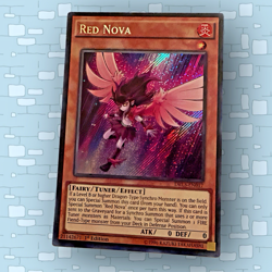 Yu-Gi-Oh! Red Nova DRL3-EN017 Secret Rare 1st Edition NM - Image 1
