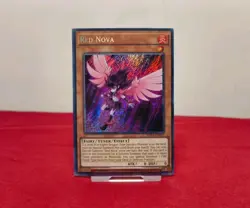 Yugioh Red Nova DRL3-EN017 Secret Rare 1st Edition NM - Image 1