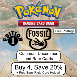 Pokemon - Fossil - Choose Your Card - 1st Edition - Image 1