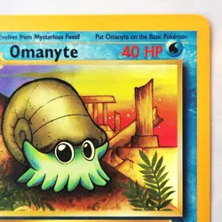 Omanyte 52/62 Pokemon TCG 1st Edition Fossil NM Vintage 1999 Card - Image 4