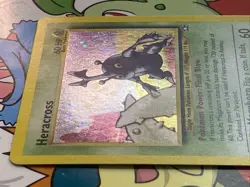 Heracross - 6/111 - Neo Genesis Unlimited - Pokemon Card - LP/NM Swirl - Image 3