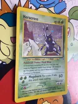 Heracross - 6/111 - Neo Genesis Unlimited - Pokemon Card - LP/NM Swirl - Image 2