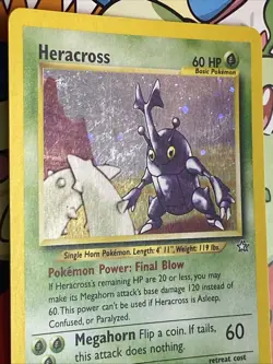 Heracross - 6/111 - Neo Genesis Unlimited - Pokemon Card - LP/NM Swirl - Image 3