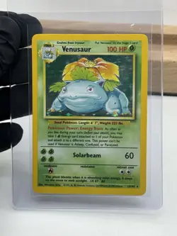 Pokemon TCG - Venusaur 15/102 - Holo Unlimited - Base Set Unlimited WOTC LP/NM - Image 1