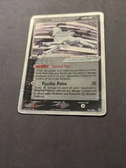 Pokemon TCG Absol EX Power Keepers 92/108 Damaged - Image 2