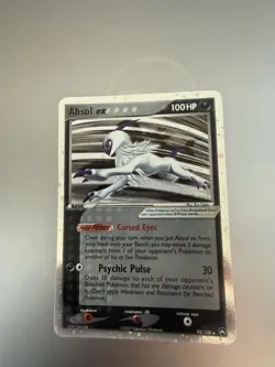 Pokemon TCG Absol EX Power Keepers Holographic Card 92/108 - Image 1