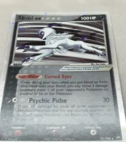 2007 Pokemon TCG Absol ex, Power Keepers 92/108 - NM - Image 2