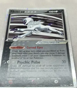 2007 Pokemon TCG Absol ex, Power Keepers 92/108 - NM - Image 3