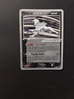 Pokemon TCG Absol EX Holo Foil Card Power Keepers Ultra Rare 92/108 - Image 3
