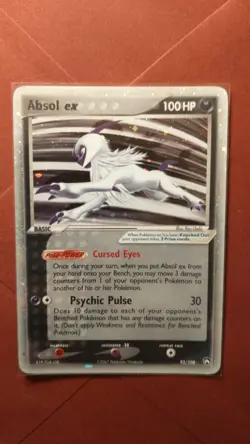 Absol ex Power Keepers 2007 Holo Rare MP Pokemon TCG 92/108 - Image 1
