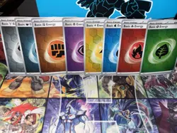 Pokemon TCG Shrouded Fable Complete Holo Energy Set Of 8 - Image 1
