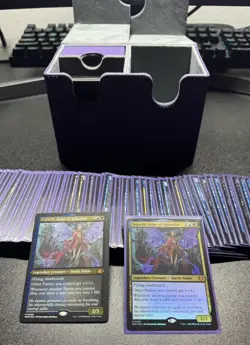 Magic the Gathering Fae Dominion Commander Deck Wilds of Eldraine Set - Image 1