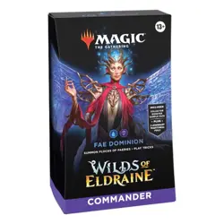 MTG Magic the Gathering: Wilds of Eldraine Fae Dominion Commander Deck NEW 195166232027 - Image 1