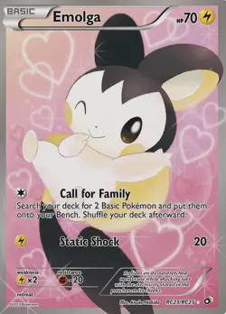 Emolga (Full Art) RC23/RC25 Legendary Treasures: Radiant Collection Holo - Image 1