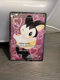 Emolga (Full Art) RC23/RC25 Legendary Treasures: Radiant Collection Holo - Image 1