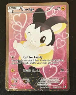 Emolga (Full Art) RC23/RC25 Legendary Treasures: Radiant Collection Holo - Image 1