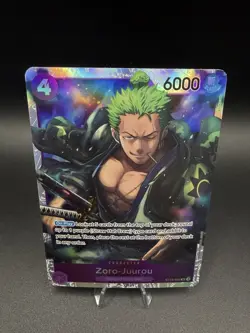 Zoro Juurou ST18-004 SR ONE PIECE Tcg Card Game NM Purple Starter Deck 18 NM - Image 1