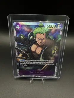 Zoro Juurou ST18-004 SR ONE PIECE Tcg Card Game NM Purple Starter Deck 18 NM - Image 3
