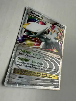 Pokemon TCG Diamond and Pearl Arceus LV.X Black Star Promo Card DP53 - Image 2