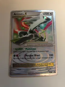 Arceus Lv.X 95/99 Arceus Ultra - Rare Holo - Foil Pokemon Card - Very Good Cond - Image 1