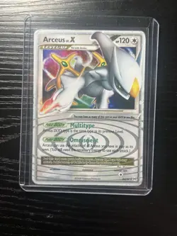 Pokemon TCG Arceus LV.X Holo Rare Card 94/99 Arceus - Image 1
