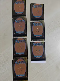 MTG Misprint 7 Card Miscut Connector Island Metallic Mimic Realmwalker - Image 2