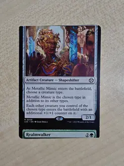 MTG Misprint 7 Card Miscut Connector Island Metallic Mimic Realmwalker - Image 5